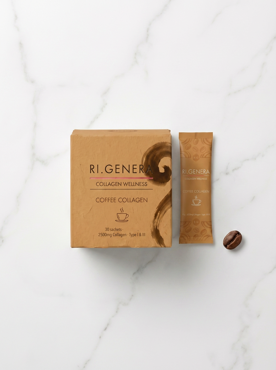 RI.GENERA product retail carton and sachet